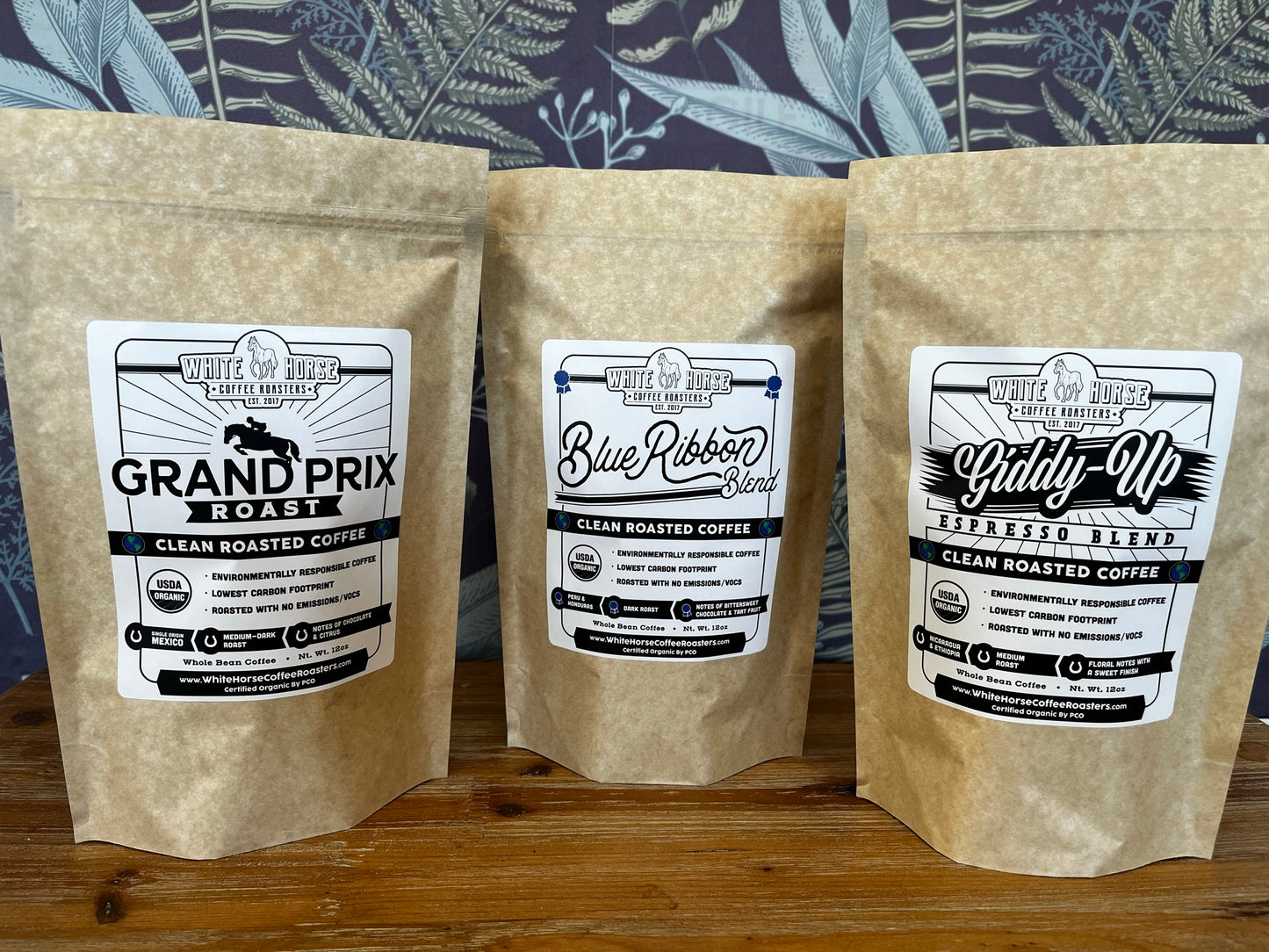 White Horse Coffee Subscription- 2lbs/Month Exclusive - Enjoy the convenience of gourmet coffee service with our subscription, delivering bulk coffee wholesale to your door, from White Horse Coffee Roasters.