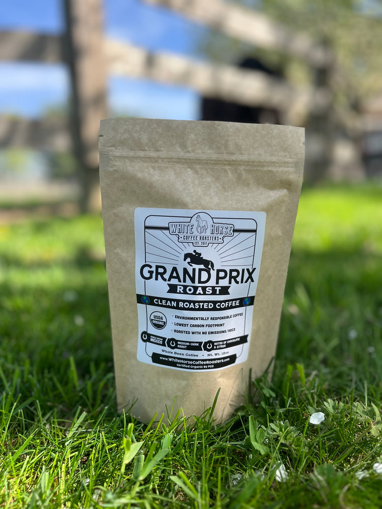 
                  
                    Grand Prix Roast Artisan - Savor the craft of coffee stand franchise expertise with our select beans, curated by White Horse Coffee Roasters.
                  
                
