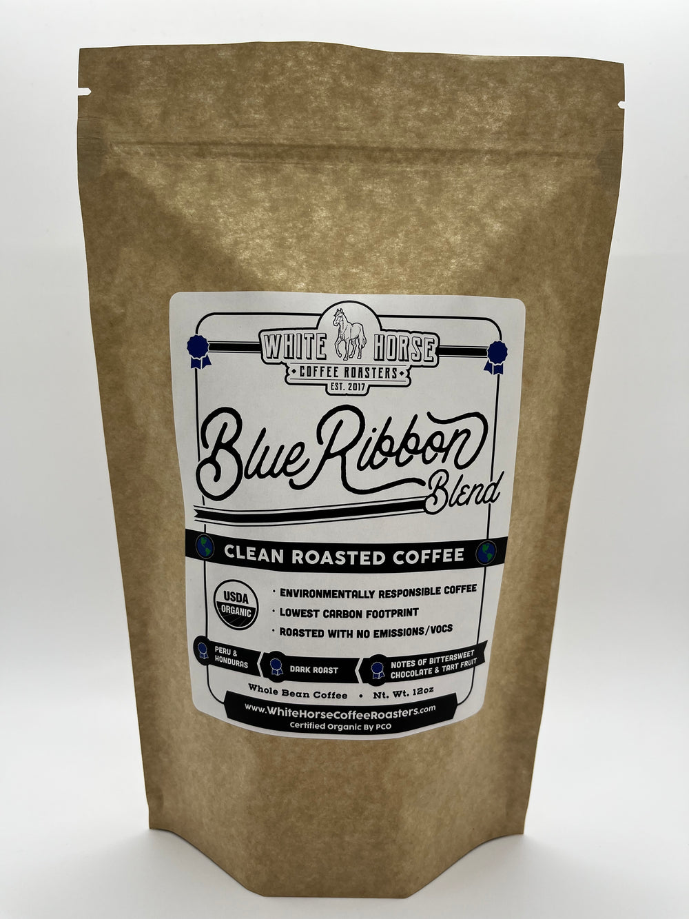 Blue Ribbon Blend Gourmet - Indulge in the luxury of coffee cafe franchise quality with each sip, brought to you by White Horse Coffee Roasters.